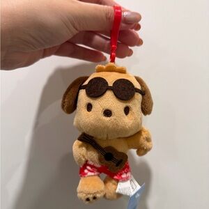 🌺 Cute Hawaii  Pochacco Keychain / Ornament – Sunglasses & Ukulele